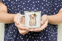 Pig svg Farm animals svg Farmhouse svg Layered svg cut files Product Image 12