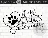 Vet Tech Heroes, Veterinarian Hero, Pet Love SVG JPEG PNG Product Image 4