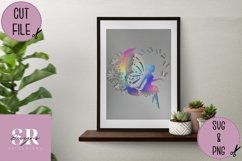 3D Fairy| Paper cutting | pop up Fairy SVG Product Image 5