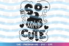 Valentine's Day svg So stinkin cute poo baby quote sayings Product Image 2