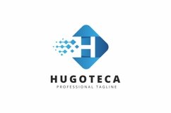 Hugoteca H Letter Logo Product Image 1