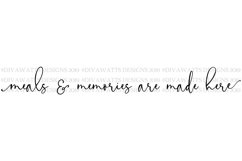 Meals and Memories Are Made Here Product Image 3