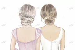 Mother of the bride. Hand drawn illustration Product Image 4