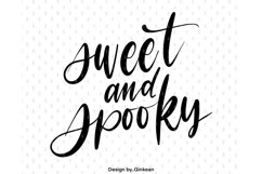 Sweet and spooky svg, Halloween svg cutfile, Halloween svg Product Image 1