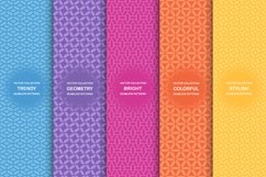 Vibrant colorful seamless patterns Product Image 1