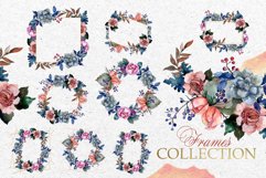 Bouquets Vintage flower Watercolor png Product Image 5