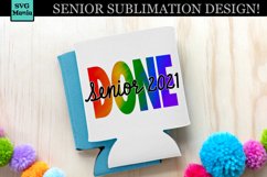 Senior Sublimation, Senior 2021 Sublimation, Graduation PNG Product Image 1