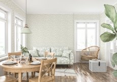 Wall mockup - Wallpaper mockup - Scandinavian room scene Product Image 6