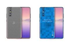 Vivo V15 Pro Vinyl Skin Design Mockup 2019 Product Image 2
