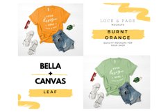 Mockup Bundle Bella Canvas 3001 T-Shirt Flat Lay Bundle Product Image 2