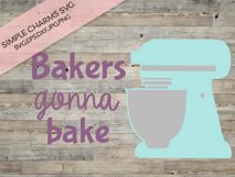 Bakers Gonna Bake cut file Product Image 1