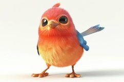 Cute Little Bird Background Wallpaper Product Image 1