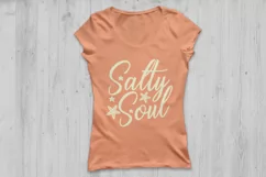 Salty Soul Svg, Summer Svg, Beach Svg, Summer Beach Svg. Product Image 2