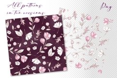 Set of seamless patterns Unicorns Product Image 2