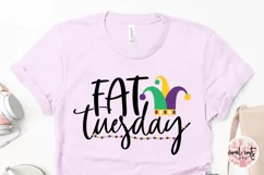 Fat Tuesday - Mardi Gras SVG EPS DXF PNG Product Image 3