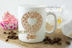 Hot air balloon paper cut design SVG / DXF / EPS / PNG files Product Image 3