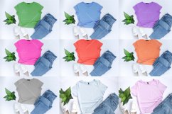 SUPER BIG 72 bright T-shirts, tops mockups bundle JPG Product Image 9