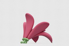 Isometric Arm Chair 3D isolated render Product Image 1