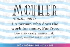 Mom-Mother dictionary svg Product Image 1