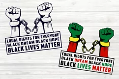 Black Lives Matter SVG PNG EPS DXF for Cutting and Printing Product Image 2