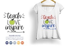 Teacher SVG Cut Files Product Image 1