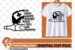 My Hero svg, Mom svg, Nurse svg, Doctor svg, Quarantine svg Product Image 1