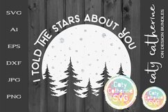 I Told The Stars About You SVG Product Image 1