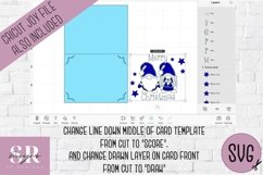 Christmas insert card design| Paper cutting | Cricut Joy svg Product Image 2