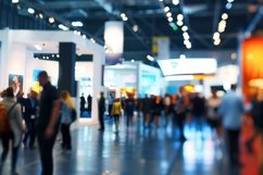 Exhibition Blur Background Wallpaper Product Image 1