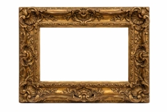 Aged Gold Picture Frames Product Image 11