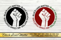 BOGO Black Lives Matter SVG PNG DXF EPS files Product Image 1
