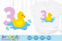 Baby Birthday 3rd Birthday 3 months Toddler Kids svg print Product Image 1