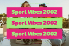 Cegha - Groovy Bold Sans Display Font Product Image 3