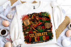Celebrate Freedom Juneteenth PNG Design for African American Product Image 5