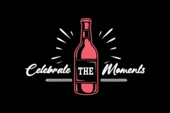 Beer Quotes T shirt Design, Celebrate The Moments Product Image 2