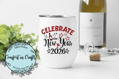 Celebrate the New Year 2026 SVG and Sublimation design Product Image 3