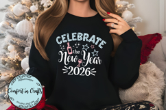 Celebrate the New Year 2026 SVG and Sublimation design Product Image 2