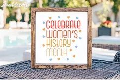 Women's History Month SVG Cut File | Celebrate Women SVG Product Image 2