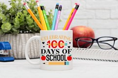 Celebrating 100 Days SVG, School SVG Design Product Image 2
