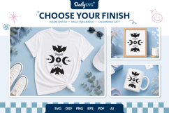 Celestial Bat Halloween SVG Product Image 2
