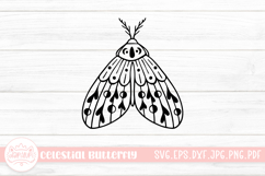 Celestial Butterfly SVG Cut File Product Image 1