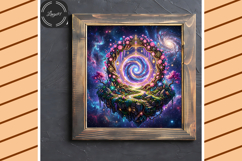 Celestial Garden Fantasy Backdrops Digital Paper Product Image 7