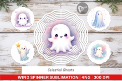 Wind Spinner Celestial Ghosts Product Image 1