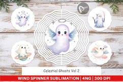 Wind Spinner Celestial Ghosts Product Image 1
