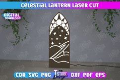 Celestial Lantern | Tabletop Night Light |Decorative Lantern Product Image 1