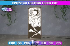 Celestial Lantern | Tabletop Night Light |Decorative Lantern Product Image 1