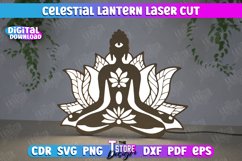 Celestial Lantern | Tabletop Night Light |Decorative Lantern Product Image 1