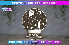 Celestial Lantern | Tabletop Night Light |Decorative Lantern Product Image 1