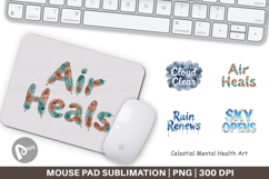 Celestial Mental Health Mouse Pad Product Image 1