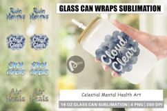 Celestial Mental Health Glass Can Product Image 1